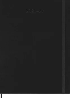 Kalendarz tygodniowy 2026/2027 XL - Moleskine - Black
