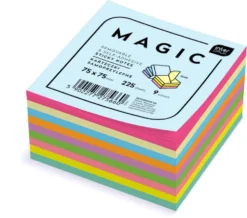 Karteczki samoprzylepne Magic - Interdruk - 9 kolorów, 225 szt.