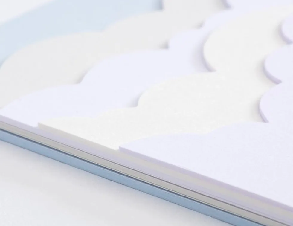 Karteczki samoprzylepne Notepads Cloud - Gmund - Pastel