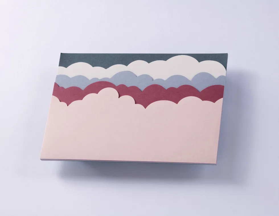 Karteczki samoprzylepne Notepads Cloud - Gmund - Sunrise