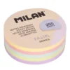 Karteczki samoprzylepne okrągłe - Milan - pastelowe 6,7 cm 250 szt.