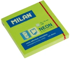 Karteczki samoprzylepne 76 x 76 mm - Milan - zielone, 100 szt.