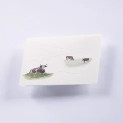 Kartka okolicznościowa A6 - Gmund - Cow Pasture