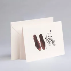 Kartka okolicznościowa A6 - Gmund - Illustration Shoes