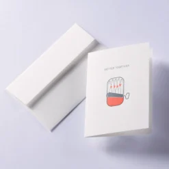 Kartka okolicznościowa A6 - Gmund - Letterpress² Better Together