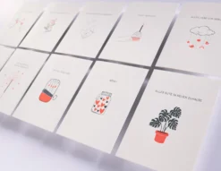 Kartka okolicznościowa A6 - Gmund - Letterpress² Dolce Vita