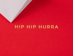 Kartka okolicznościowa A7 - Gmund - Little Color Hip Hip Hurra