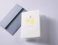 Kartka okolicznościowa A6 - Gmund - Little One Fruities Yellow