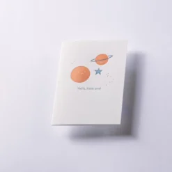 Kartka okolicznościowa A6 - Gmund - Little One Universe Orange