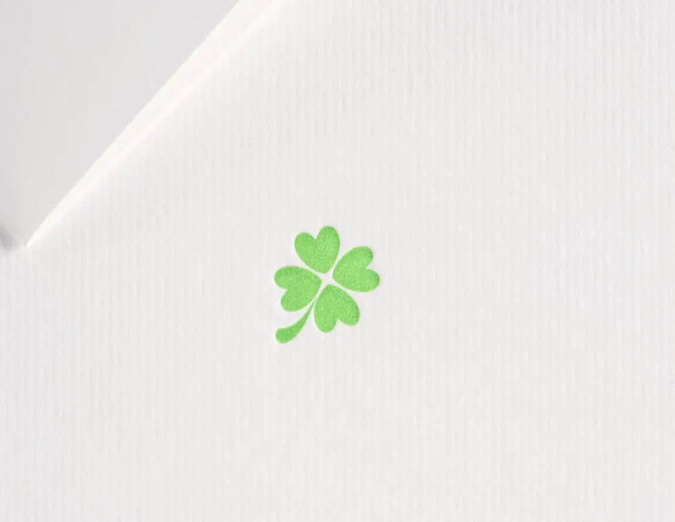 Kartka okolicznościowa A6 - Gmund - Lucky Clover