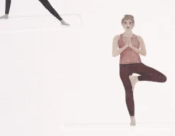 Kartka okolicznościowa A6 - Gmund - Yoga