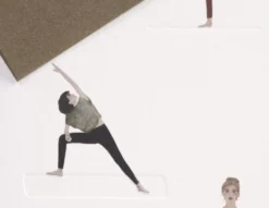 Kartka okolicznościowa A6 - Gmund - Yoga