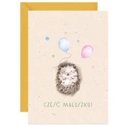 Kartka okolicznościowa A6 - Paperwords - Cześć Maluszku!