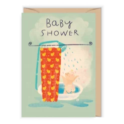 Kartka okolicznościowa - Cudowianki - Baby Shower, 12 x 17 cm