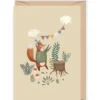 Kartka okolicznościowa - Cudowianki - Lisek jubilat, 12 x 17 cm