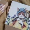 Kartka okolicznościowa - Hi Little - Babcia Kot