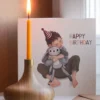 Kartka okolicznościowa - Hi Little - Happy Birthday Boy