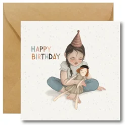 Kartka okolicznościowa - Hi Little - Happy Birthday Girl