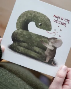Kartka okolicznościowa - Hi Little - Niech Cię Uścisnę