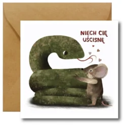Kartka okolicznościowa - Hi Little - Niech Cię Uścisnę