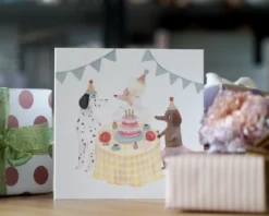 Kartka okolicznościowa - Hi Little - Pieskowe urodziny