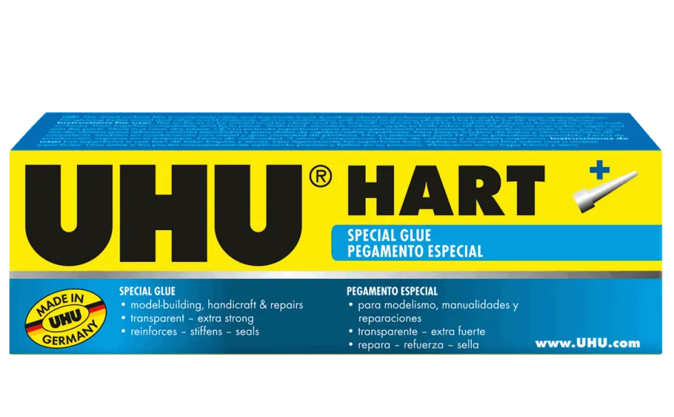 Klej uniwersalny Hart - UHU - przezroczysty, 35 g