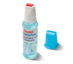 Klej w płynie z gumową rolką - Pentel - 30 ml