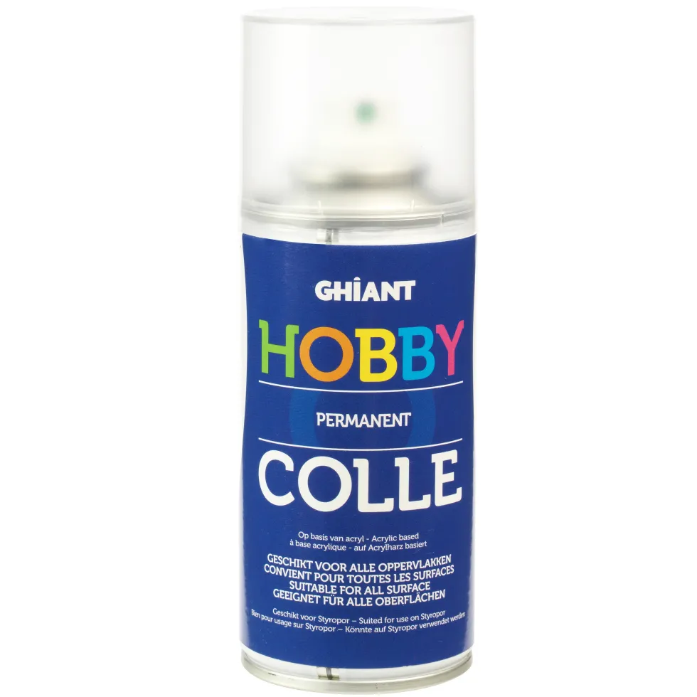 Klej w sprayu Hobby Colle - Ghiant - permanentny, 150 ml