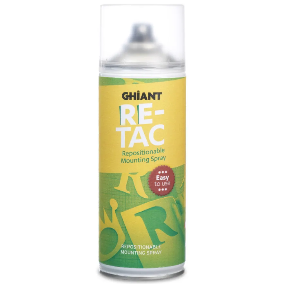 Klej w sprayu Re-Tac - Ghiant - efekt naklejki, 400 ml