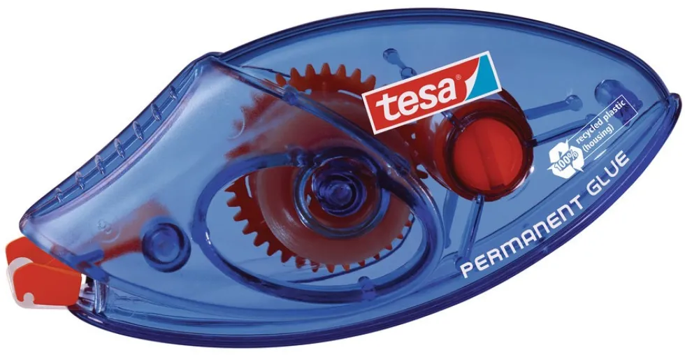 Klej w taśmie trwały, jednorazowy ecoLogo - 8,5m x 8,4mm - Tesa