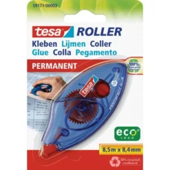 Klej w taśmie trwały, jednorazowy ecoLogo - 8,5m x 8,4mm - Tesa