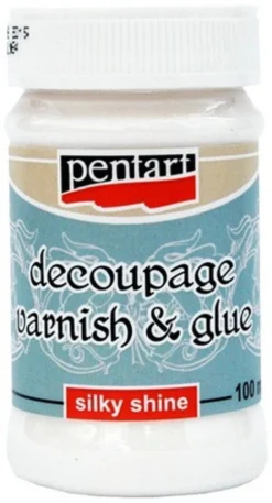 Klej z werniksem do decoupage - Pentart - 100 ml