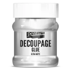 Klej z werniksem do decoupage - Pentart - ultra matt, 230 ml