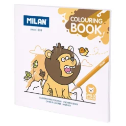 Kolorowanka dla dzieci Dzikie Safari - Milan - 20 rysunków