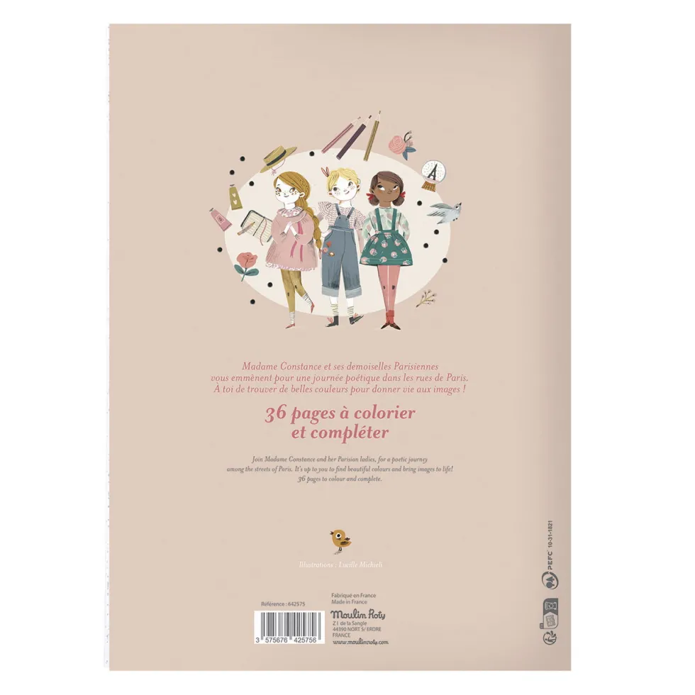 Kolorowanka - Moulin Roty - Les Parisiennes