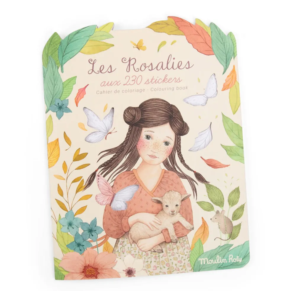 Kolorowanka z naklejkami - Moulin Roty - Les Rosalies