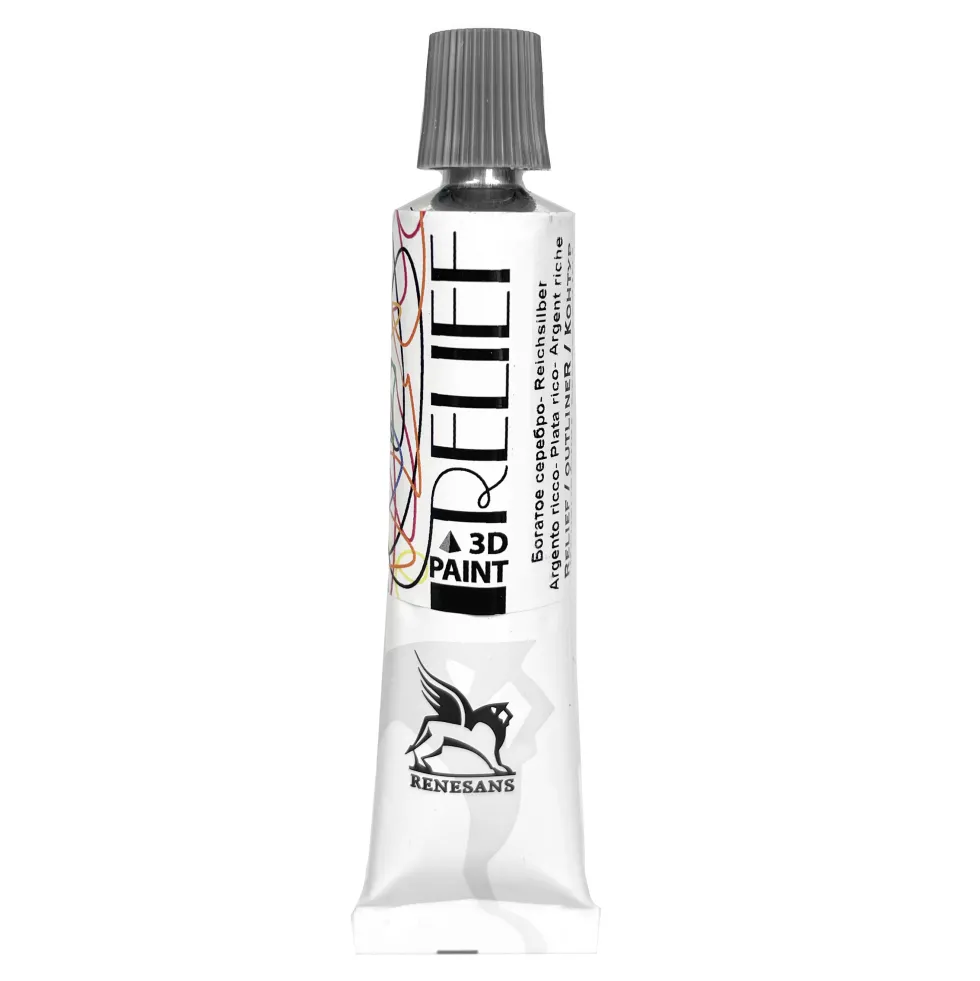 Konturówka brokatowa relief Deco - Renesans - złoto dukatowe, 20 ml