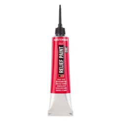 Konturówka do szkła Relief - Amsterdam - Deep Red 2, 20 ml