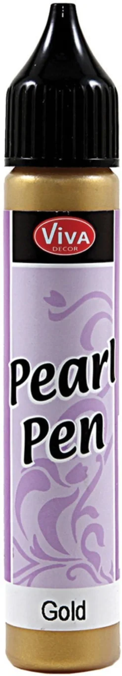 Konturówka perłowa - Viva Decor - Gold, 25 ml