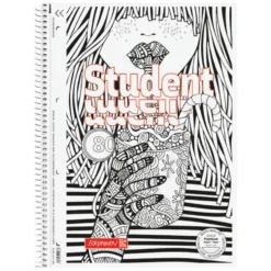 Kołozeszyt w kratkę Student Koktajl A4 - Brunnen - 90 g/m2 80 ark.