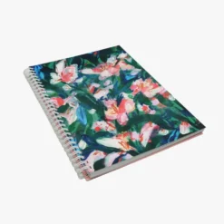 Kołozeszyt w kropki Spring Flowers B5 - Devangari - miękka okładka, 120 g/m2