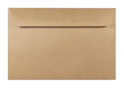 Koperta ekologiczna 100g - C6 Eko Kraft brązowa
