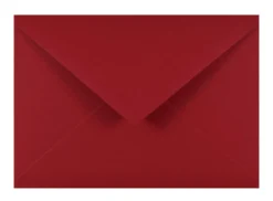 Koperta Keaykolour 120g - C6 Guardsman Red bordowa