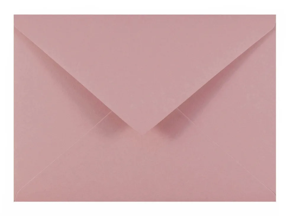 Koperta Keaykolour 120g - C6 Old Rose brudny róż