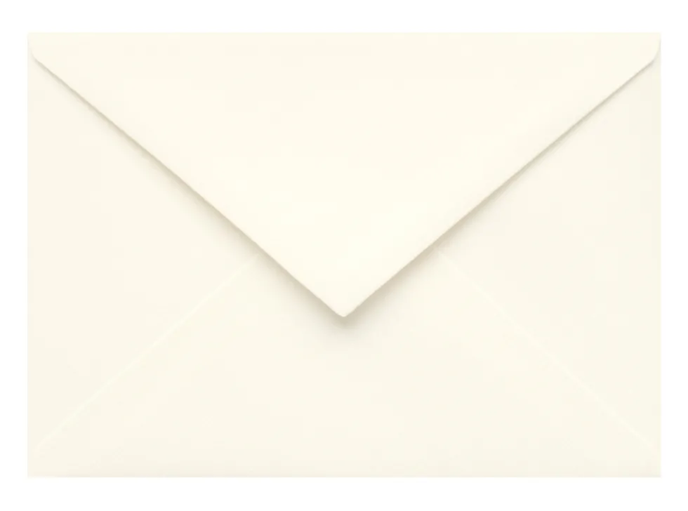 Koperta Rives Shetland 120g - C6 Natural White kremowa