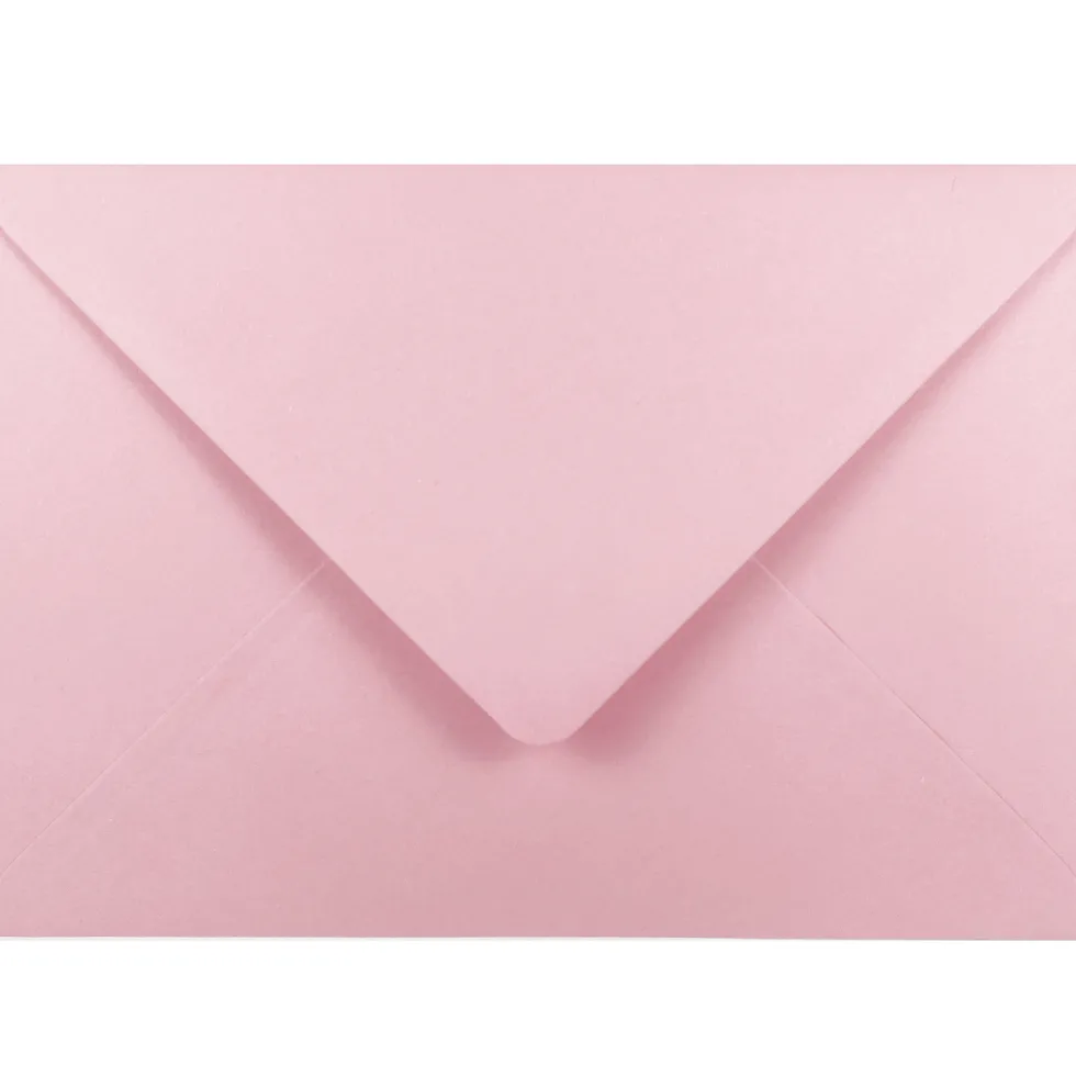 Koperta Woodstock 140g - B6, Rosa, różowa