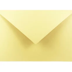 Koperta Woodstock 140g - C6, Giallo, żółta