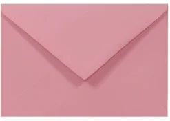 Koperta Woodstock 140g - C5, Rosa, różowa