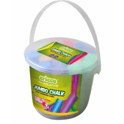 Kreda kolorowa dla dzieci w wiaderku - Cricco - 7 kolorów, 20 szt.