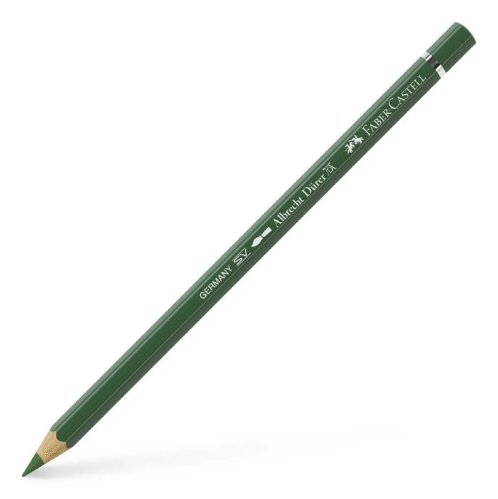 Kredka akwarelowa A. Dürer - Faber-Castell - 167, Permanent Green Olive